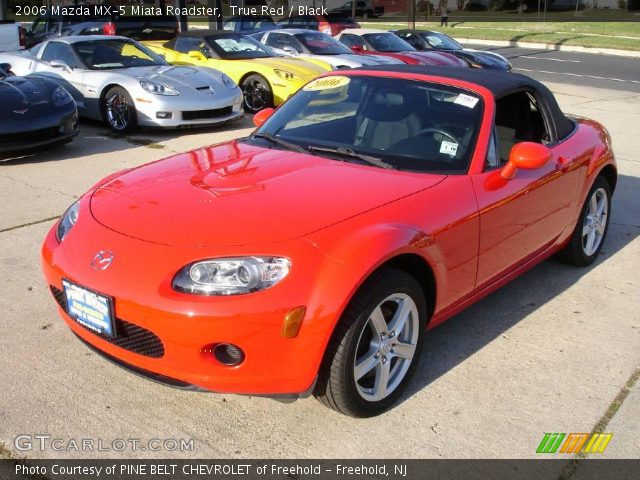 2006 Mazda MX-5 Miata Roadster in True Red