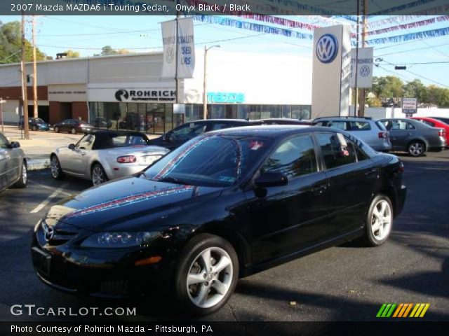 2007 Mazda MAZDA6 i Touring Sedan in Onyx Black