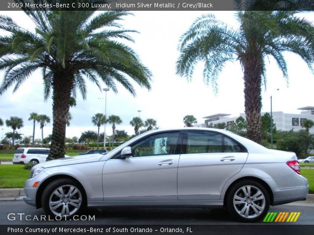 2009 Mercedes-Benz C 300 Luxury in Iridium Silver Metallic