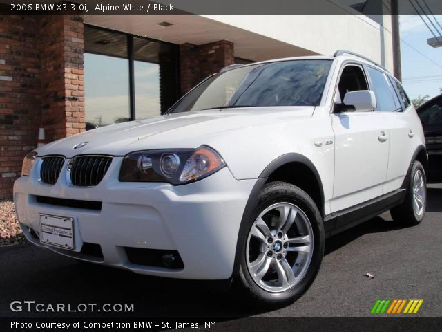 2006 BMW X3 3.0i in Alpine White