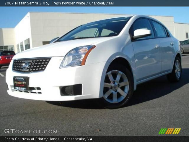 White nissan sentra 2007 #9