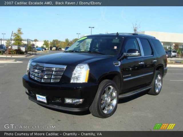 2007 Cadillac Escalade AWD in Black Raven
