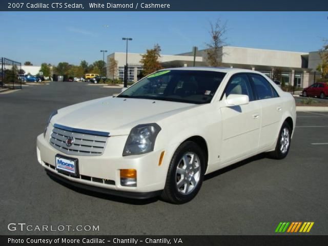 2007 Cadillac CTS Sedan in White Diamond