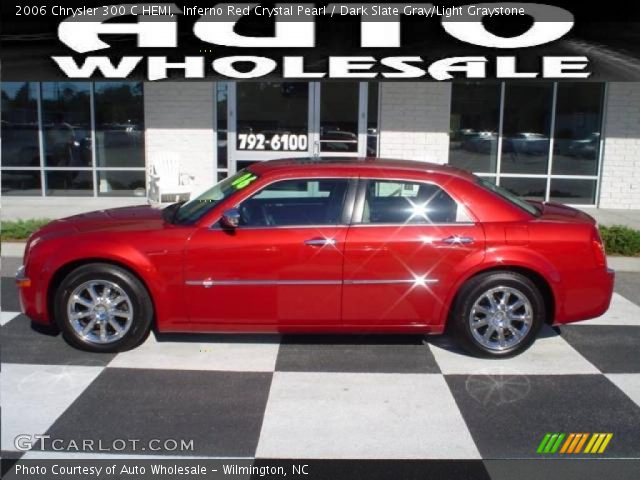 2006 Chrysler 300 C HEMI in Inferno Red Crystal Pearl