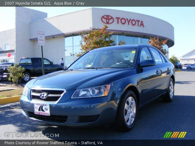 2007 Hyundai Sonata GLS in Aqua Blue