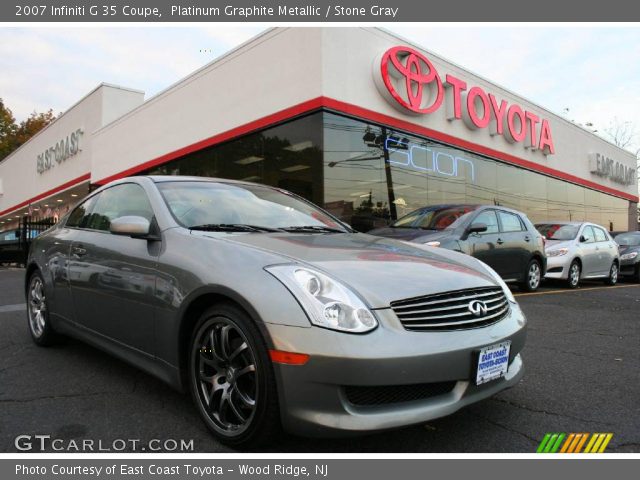 2007 Infiniti G 35 Coupe in Platinum Graphite Metallic