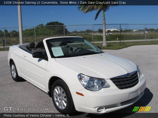 2008 Chrysler Sebring LX Convertible in Stone White