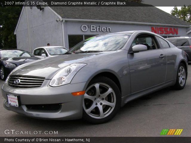 2007 Infiniti G 35 Coupe in Diamond Graphite Metallic
