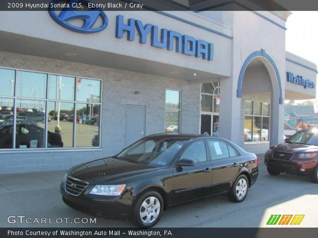 2009 Hyundai Sonata GLS in Ebony Black
