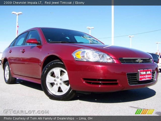 2009 Chevrolet Impala LT in Red Jewel Tintcoat