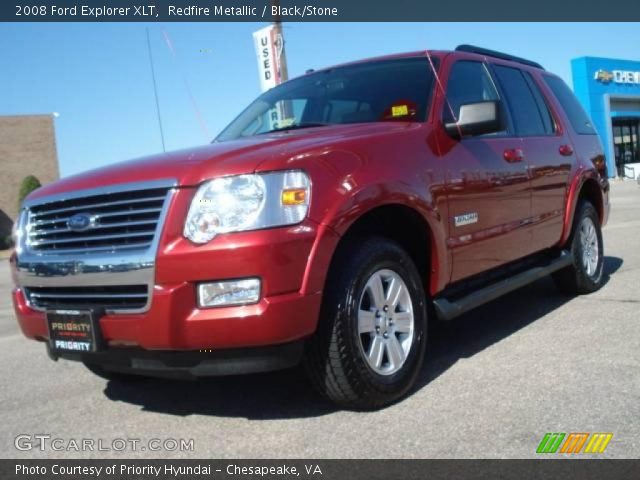 2008 Ford Explorer XLT in Redfire Metallic