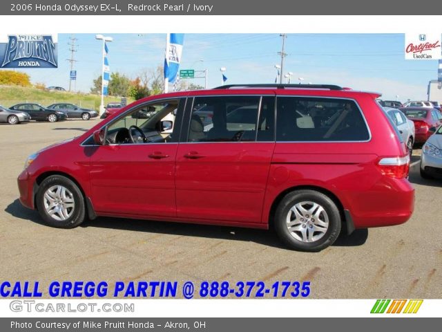 2006 Honda Odyssey EX-L in Redrock Pearl