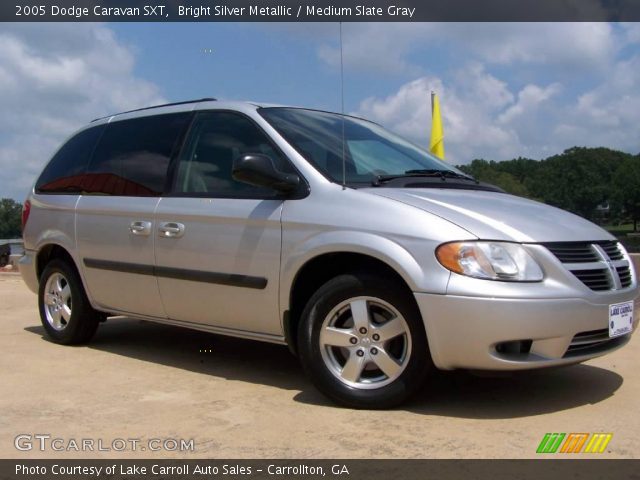 2005 Dodge Caravan SXT in Bright Silver Metallic