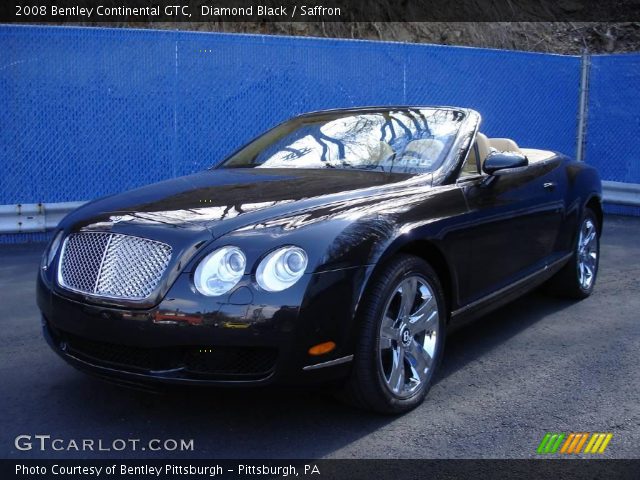 2008 Bentley Continental GTC  in Diamond Black