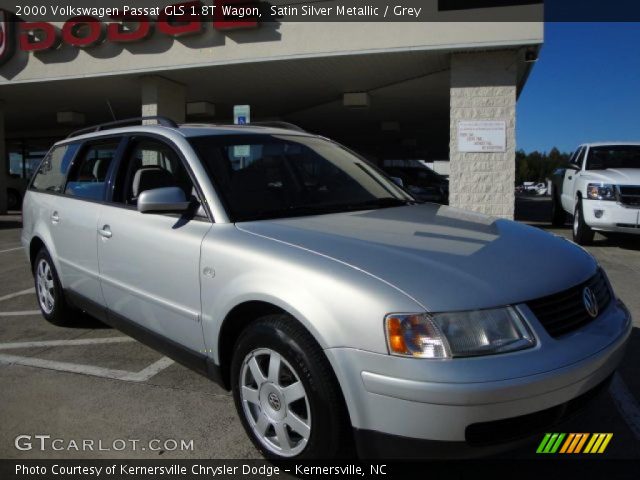 2000 Volkswagen Passat GLS 1.8T Wagon in Satin Silver Metallic