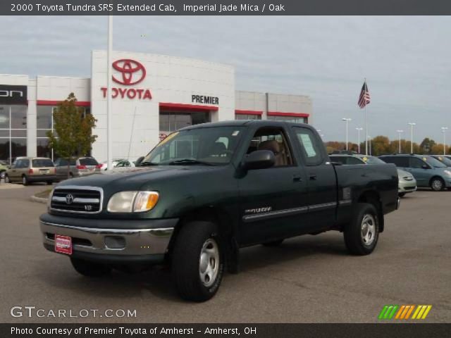 2000 Toyota Tundra SR5 Extended Cab in Imperial Jade Mica