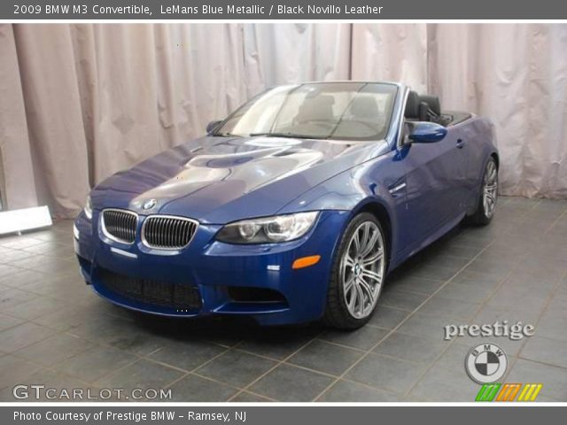 2009 BMW M3 Convertible in LeMans Blue Metallic