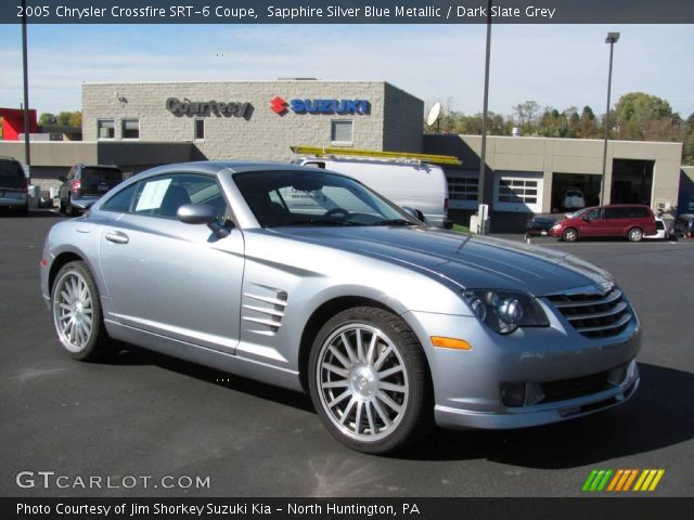 2005 Chrysler Crossfire SRT-6 Coupe in Sapphire Silver Blue Metallic
