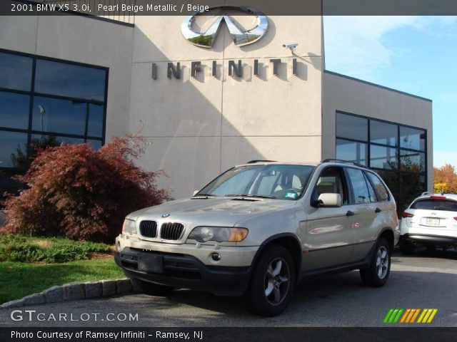 2001 BMW X5 3.0i in Pearl Beige Metallic