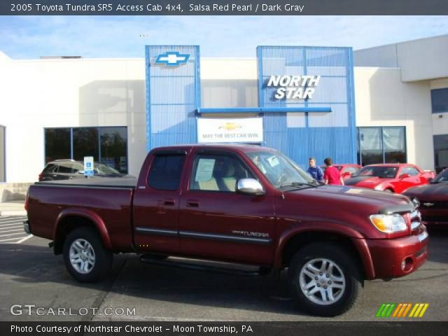 2005 Toyota Tundra SR5 Access Cab 4x4 in Salsa Red Pearl