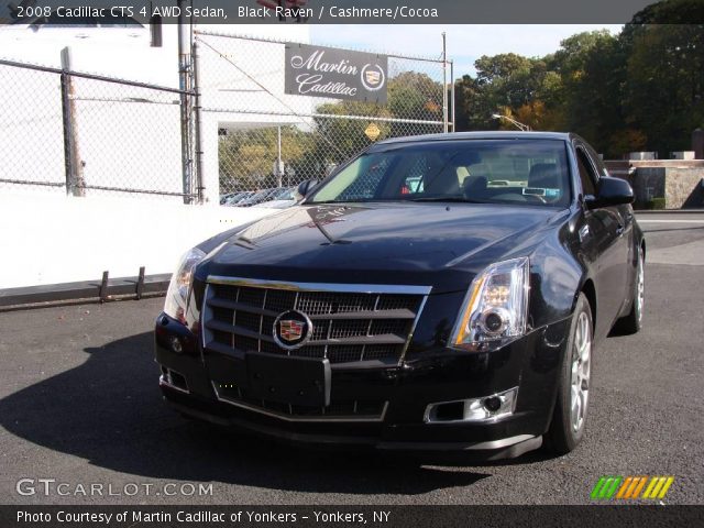 2008 Cadillac CTS 4 AWD Sedan in Black Raven