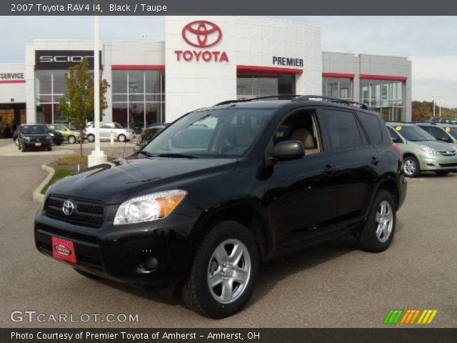 2007 Toyota RAV4 I4 in Black