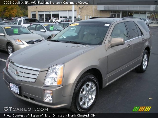 2008 Cadillac SRX V6 in Radiant Bronze