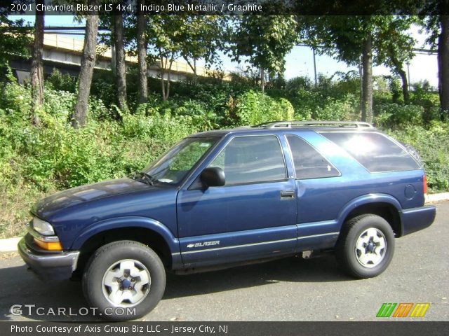 2001 Chevrolet Blazer LS 4x4 in Indigo Blue Metallic