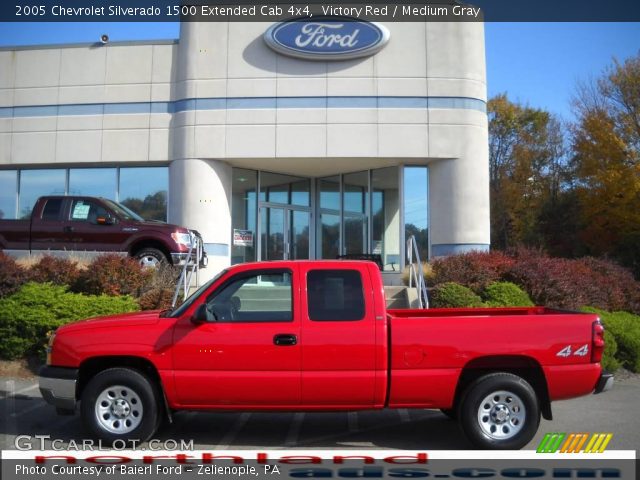 2005 Chevrolet Silverado 1500 Extended Cab 4x4 in Victory Red