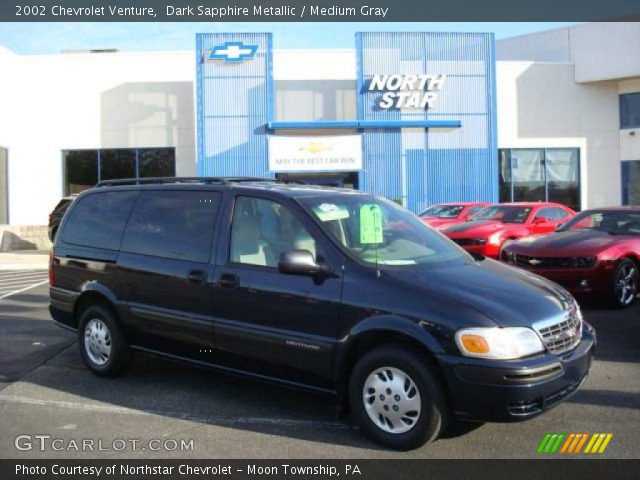 2002 Chevrolet Venture  in Dark Sapphire Metallic