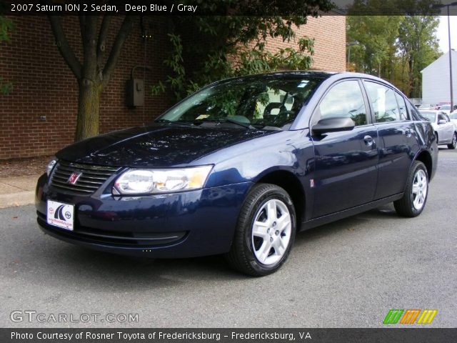 2007 Saturn ION 2 Sedan in Deep Blue