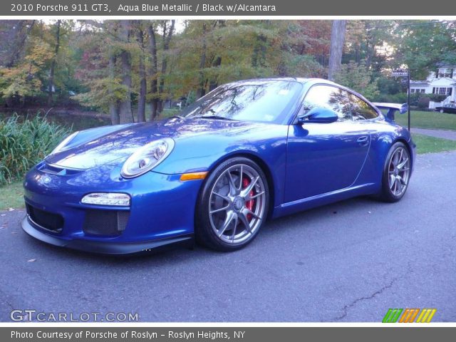 2010 Porsche 911 GT3 in Aqua Blue Metallic