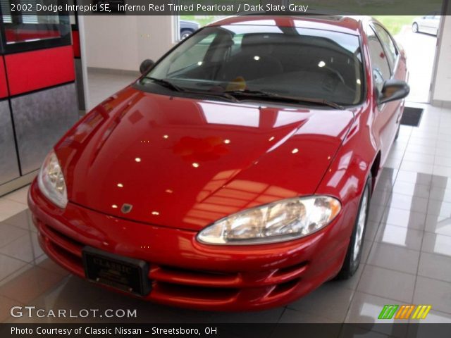 2002 Dodge Intrepid SE in Inferno Red Tinted Pearlcoat