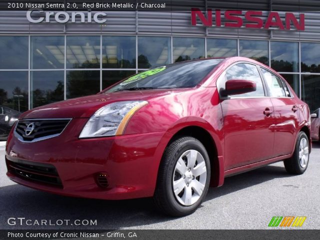 2010 Nissan Sentra 2.0 in Red Brick Metallic