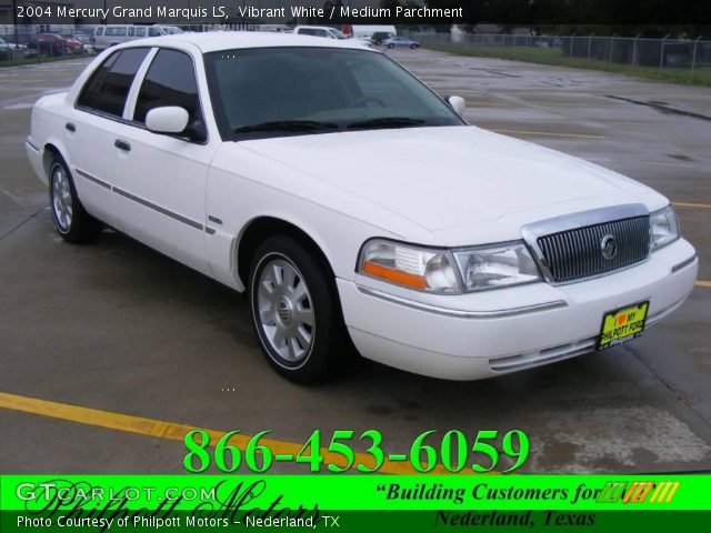 2004 Mercury Grand Marquis LS in Vibrant White