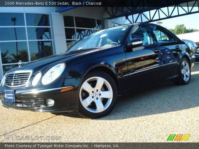 2006 Mercedes-Benz E 500 Sedan in Black