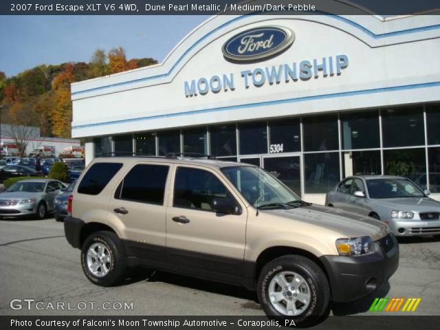 2007 Ford Escape XLT V6 4WD in Dune Pearl Metallic