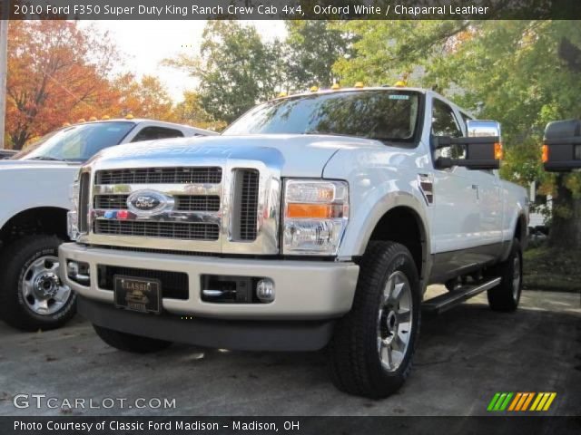 2010 Ford F350 Super Duty King Ranch Crew Cab 4x4 in Oxford White