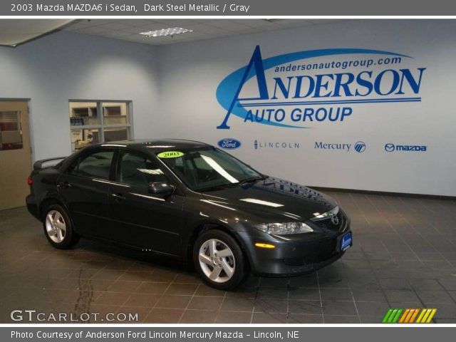 2003 Mazda MAZDA6 i Sedan in Dark Steel Metallic