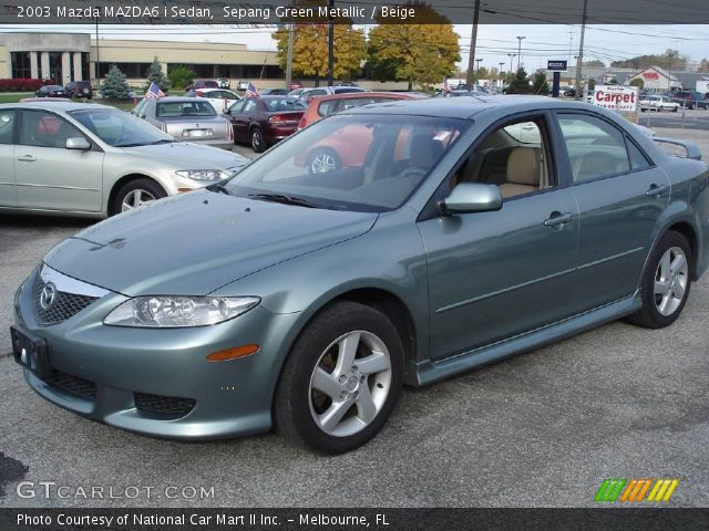 2003 Mazda MAZDA6 i Sedan in Sepang Green Metallic