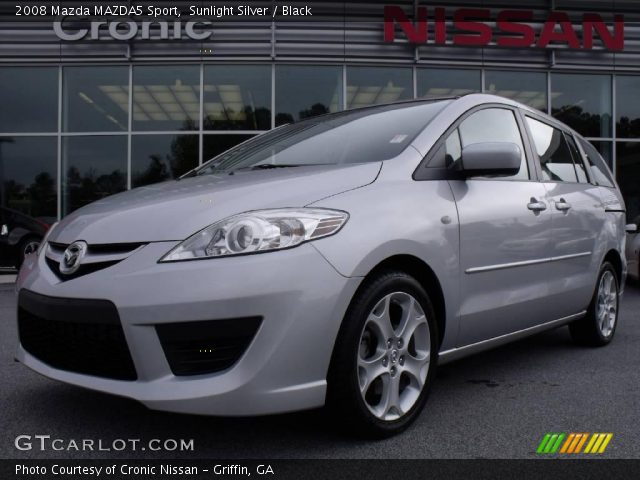 2008 Mazda MAZDA5 Sport in Sunlight Silver