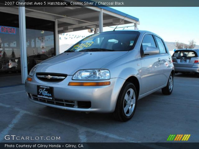 2007 Chevrolet Aveo 5 Hatchback in Cosmic Silver