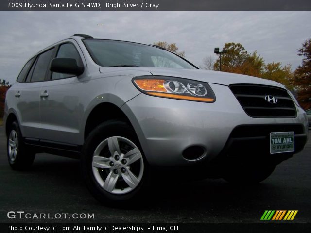 2009 Hyundai Santa Fe GLS 4WD in Bright Silver