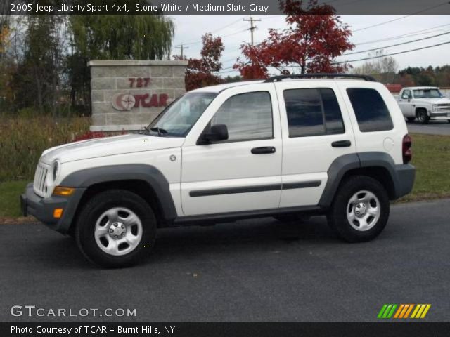 2005 Jeep Liberty Sport 4x4 in Stone White
