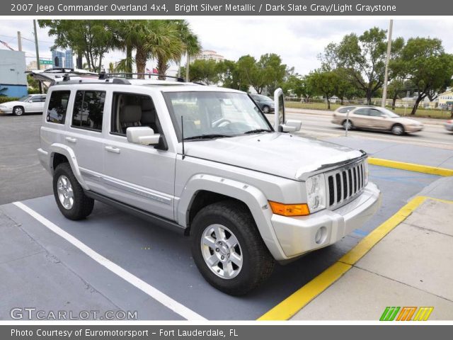 2007 Jeep Commander Overland 4x4 in Bright Silver Metallic
