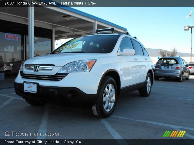 2007 Honda CR-V EX-L 4WD in Taffeta White