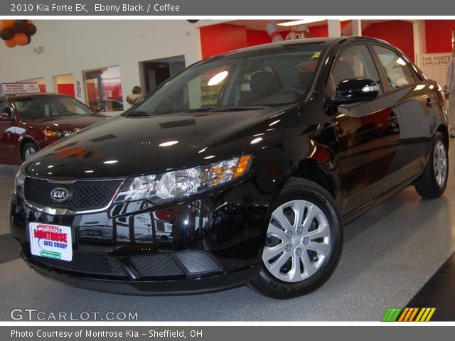2010 Kia Forte EX in Ebony Black