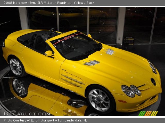 2008 Mercedes-Benz SLR McLaren Roadster in Yellow