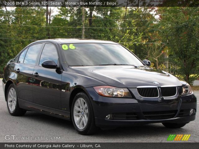 2006 BMW 3 Series 325i Sedan in Monaco Blue Metallic