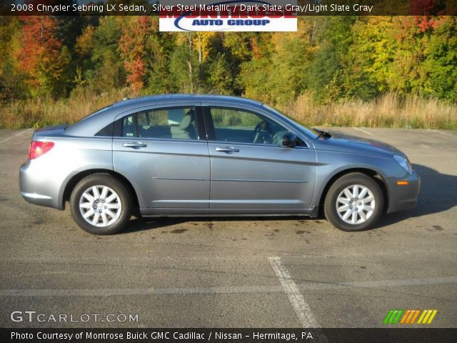 2008 Chrysler Sebring LX Sedan in Silver Steel Metallic